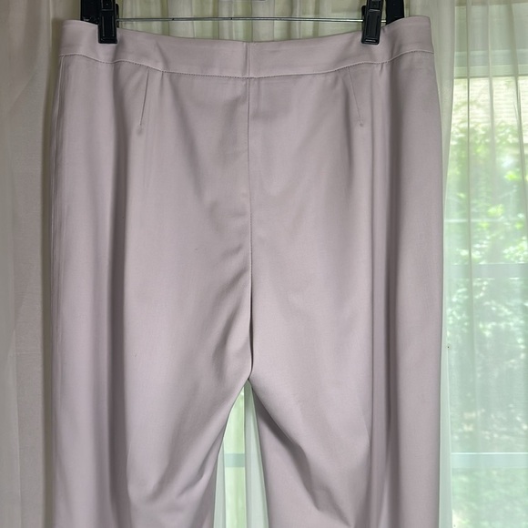 Lafayette 148 New York Menswear Pants Stretch Cotton Khaki Tan Size 10 NEW - Picture 6 of 16